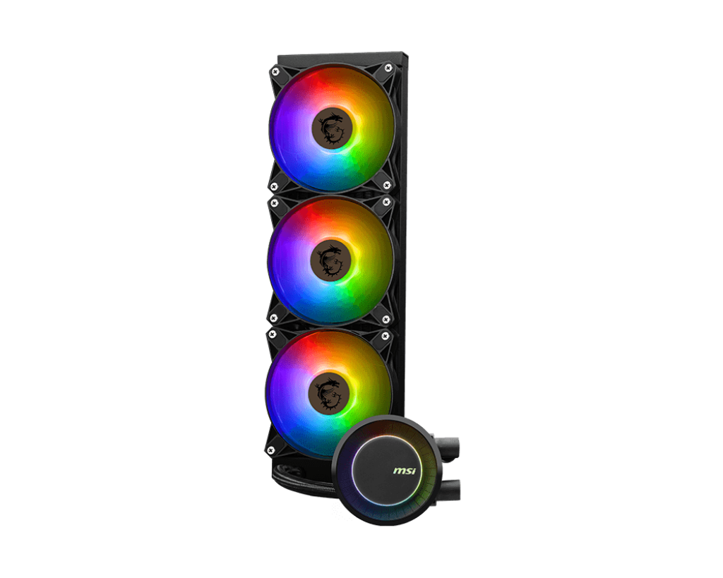 MSI MAG CoreLiquid E360 Black - AIO ARGB CPU Liquid Cooler MSI MAG CoreLiquid E360 Black - AIO ARGB CPU Liquid Cooler